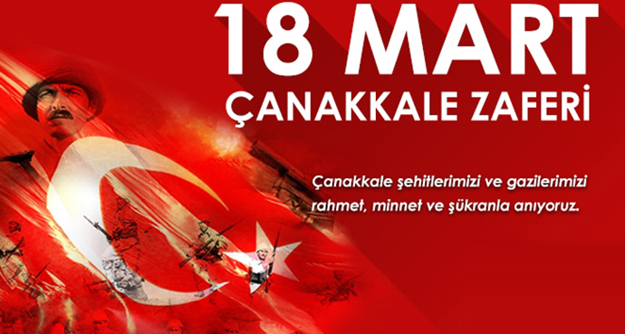 18 Mart Çanakkale Zaferini Kutluyor, Başta Gazi Mustafa Kemal Paşa Olmak Üzere Tüm Şehitlerimizi Rahmetle Anıyoruz. Mekanları Cennet Olsun