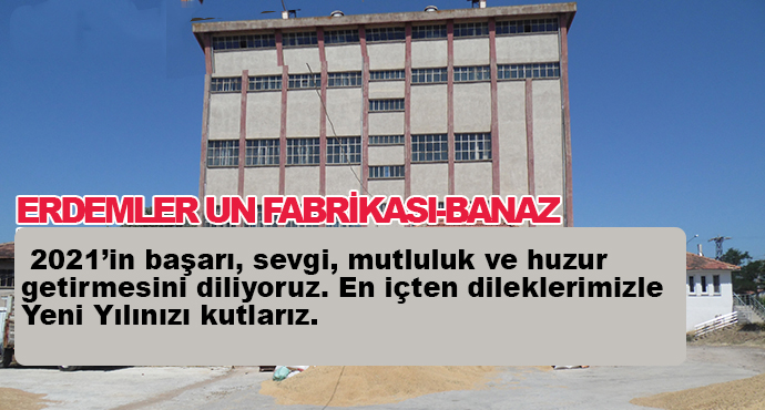 2021’in başarı, sevgi, mutluluk ve huzur getirmesini diliyoruz. En içten dileklerimizle  Yeni Yılınızı kutlarız.