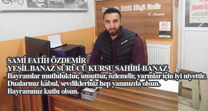 Bayramlar mutluluktur, umuttur, özlemdir, yarınlar için iyi niyettir. Dualarınız kabul, sevdikleriniz hep yanınızda olsun. Bayramınız kutlu olsun.