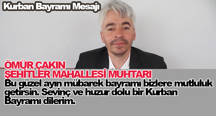 Bu güzel ayın mübarek bayramı bizlere mutluluk getirsin. Sevinç ve huzur dolu bir Kurban Bayramı dilerim.