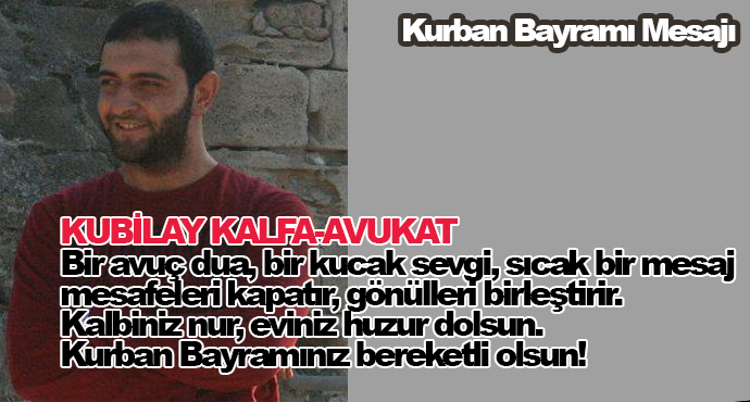 Kurban Bayramınız bereketli olsun! 