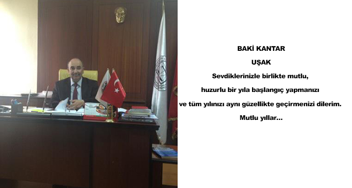 Sevdiklerinizle birlikte mutlu, huzurlu bir yıla başlangıç yapmanızı ve tüm yılınızı aynı güzellikte geçirmenizi dilerim. 