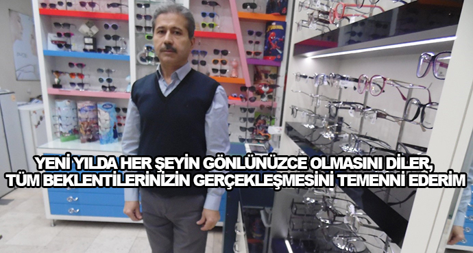 Yeni Yılda Her Şeyin Gönlünüzce Olmasını Diler, Tüm Beklentilerinizin Gerçekleşmesini Temenni Ederim