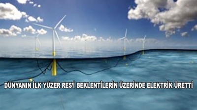 Dünyanın İlk Yüzer Res’i Beklentilerin Üzerinde Elektrik Üretti