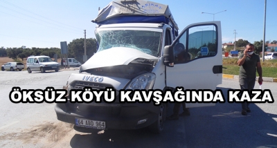Öksüz Köyü Kavşağında Kaza