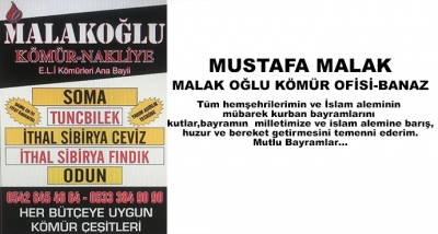 Tüm hemşehrilerimin ve İslam aleminin mübarek kurban bayramlarını kutlarız