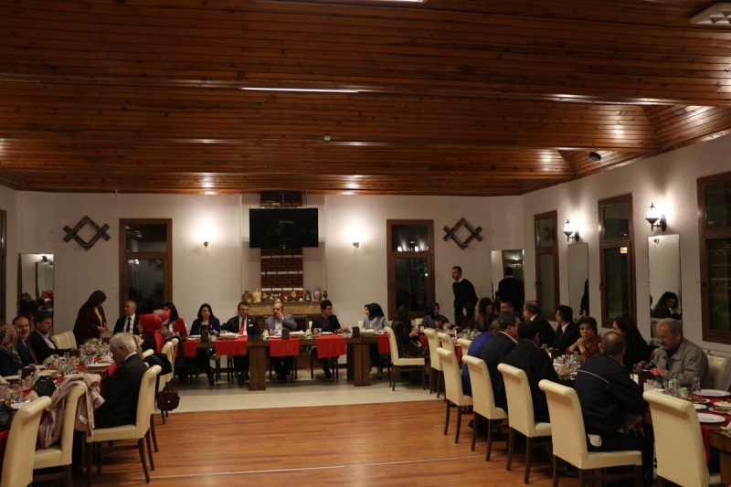  Emekliye Ayrılan Emniyet Müdürü Şahismail Çelik’e Teşekkür Ve Uğurlama Yemeği Düzenlendi 