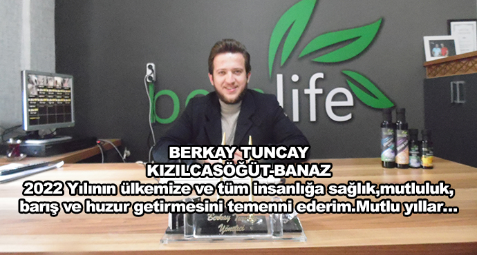 2022 Yılının ülkemize ve tüm insanlığa sağlık, mutluluk, barış ve huzur getirmesini temenni ederim. 