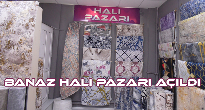 Banaz Halı Pazarı Açıldı