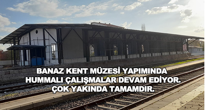 Banaz Kent Müzesi Yapımında Hummalı Çalışmalar Devam Ediyor. Çok Yakında Tamamdır.