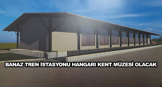 Banaz Tren İstasyonu Hangarı Kent Müzesi Olacak