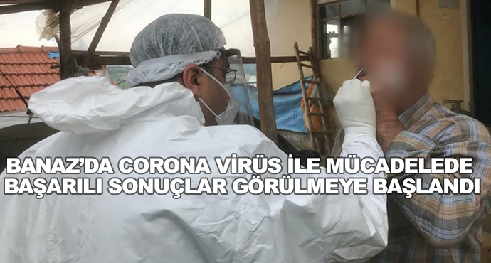 Banaz’da Corona Virüs İle Mücadelede Başarılı Sonuçlar Görülmeye Başlandı