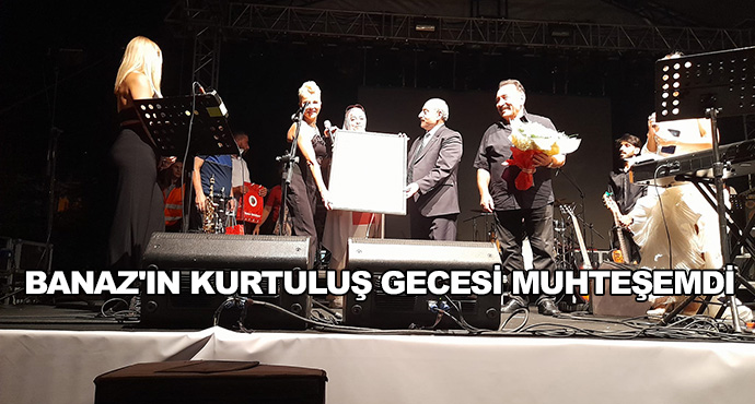 Banaz'ın Kurtuluş Gecesi Muhteşemdi