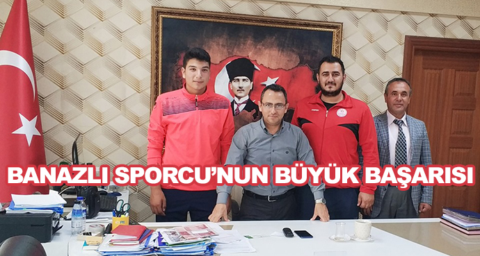 Banazlı Sporcu’nun Büyük Başarısı