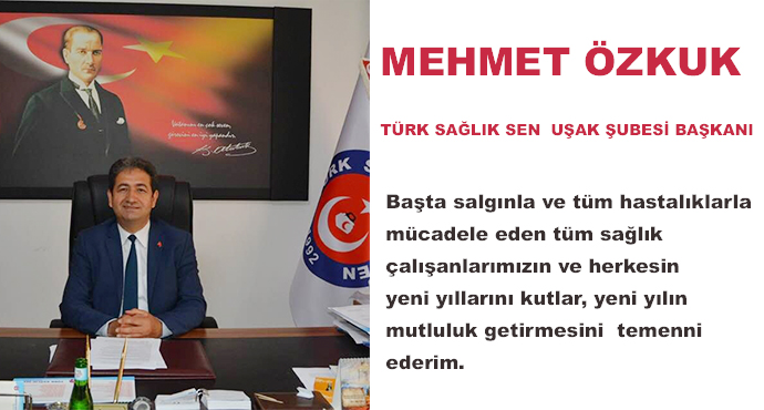 Başta salgınla ve tüm hastalıklarla mücadele eden tüm sağlık çalışanlarımızın ve herkesin yeni yıllarını kutlar, yeni yılın mutluluk getirmesini  temenni  ederim.