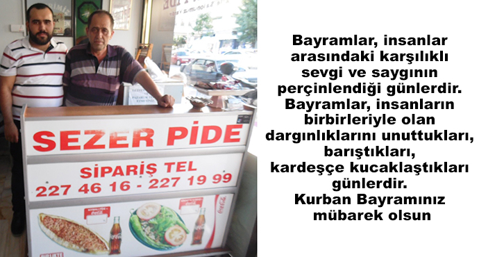 Bayramlar, insanlar arasındaki karşılıklı sevgi ve saygının perçinlendiği günlerdir. 