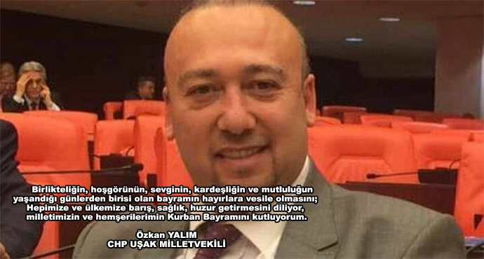 Birlikteliğin, hoşgörünün, sevginin, kardeşliğin ve mutluluğun yaşandığı günlerden birisi olan bayramın hayırlara vesile olmasını; Hepimize ve ülkemize barış, sağlık, huzur getirmesini diliyor, milletimizin ve hemşerilerimin 