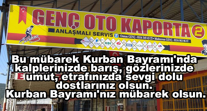 Bu mübarek Kurban Bayramı'nda kalplerinizde barış, gözlerinizde umut, etrafınızda sevgi dolu dostlarınız olsun. Kurban Bayramı'nız mübarek olsun.