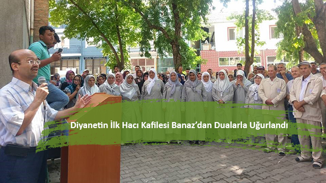  Diyanetin İlk Hacı Kafilesi Banaz’dan Dualarla Uğurlandı