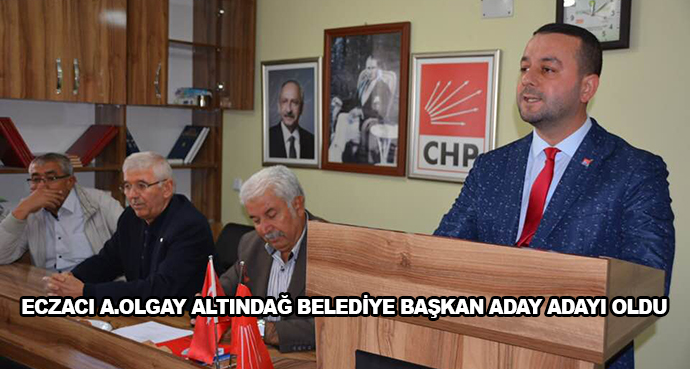 Eczacı A.Olgay Altındağ Belediye Başkan Aday Adayı Oldu