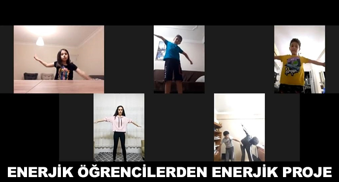 Enerjik Öğrencilerden Enerjik Proje