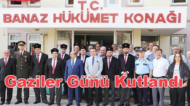 Gaziler Günü Kutlandı