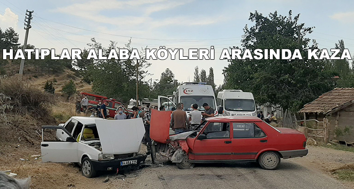 Hatıplar Alaba Köyleri Arasında Kaza