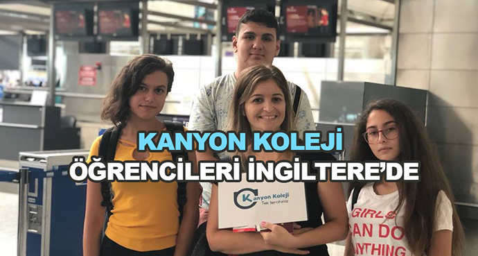 Kanyon Koleji Öğrencileri İngiltere'de