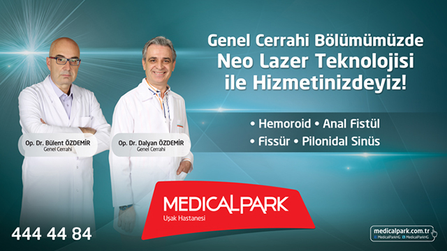 MEDİCALPARK, Genel Cerrahi Bölümünde, Neo Lazer Teknolojisi ile Hizmetinizde