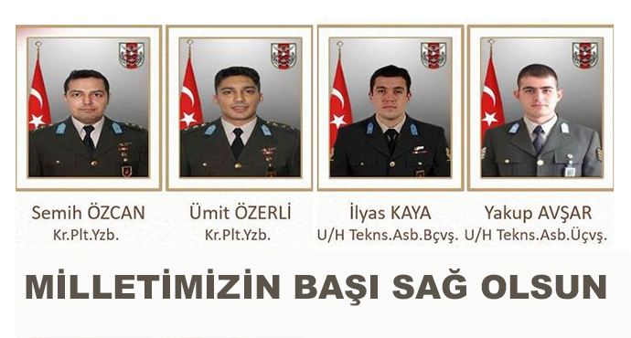   Milletimizin Başı Sağ Olsun