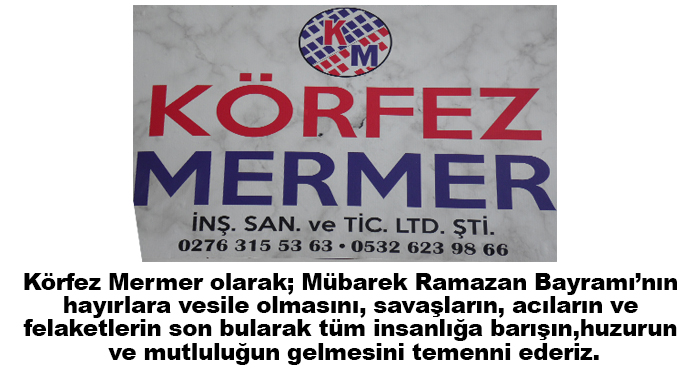 Mübarek Ramazan Bayramı’nın hayırlara vesile olmasını, savaşların, acıların ve felaketlerin son bularak tüm insanlığa barışın,huzurun ve mutluluğun gelmesini temenni ederiz.