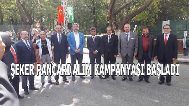 Şeker Pancarı Alım Kampanyası Başladı