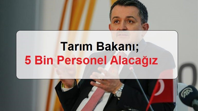 Tarım Ve Orman Bakanı Bekir Pakdemirli, 5 Bin Kişinin Orman Genel Müdürlüğü’nde İşe Alınacağını Açıkladı