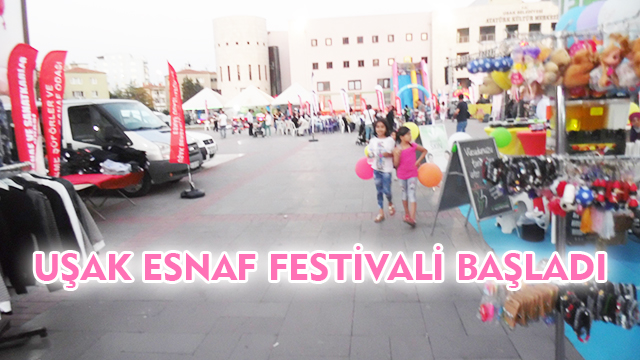 Uşak Esnaf Festivali Başladı