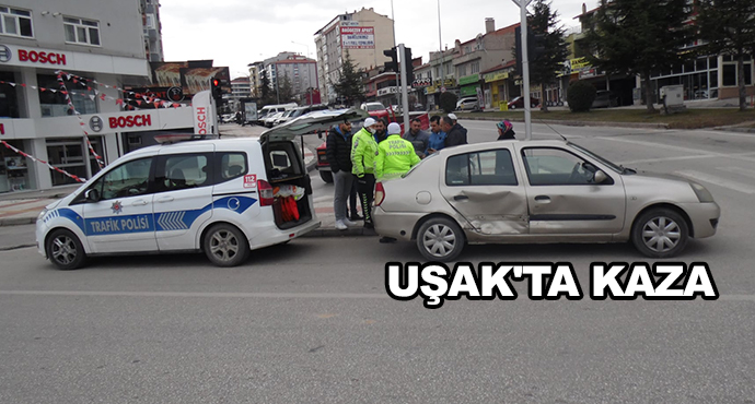 Uşak'ta Kaza