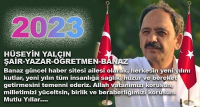 2023 Yılınız Kutlu Olsun