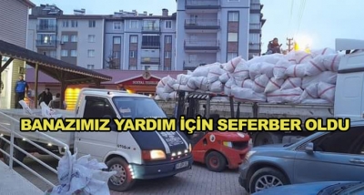 Banazımız Yardım İçin Seferber Oldu