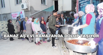 Banaz Aş Evi Ramazanda Dolup Taşıyor