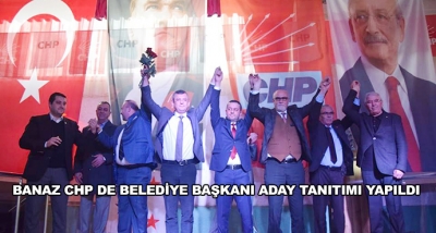 Banaz Chp De Belediye Başkanı Aday Tanıtımı Yapıldı