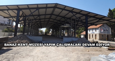 Banaz Kent Müzesi Yapım Çalışmaları Devam Ediyor