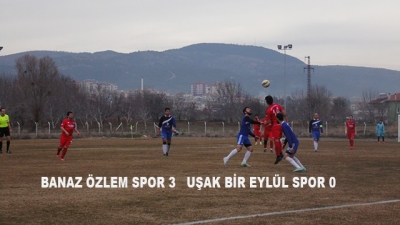 Banaz Özlem Spor 3   Uşak Bir Eylül Spor 0