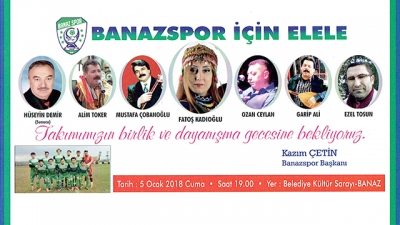 Banaz Spor “Birlik Ve Dayanışma Gecesi” Düzenledi