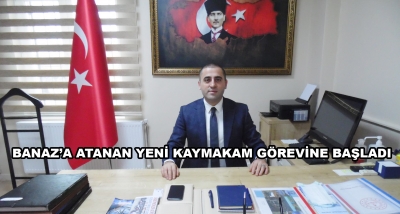 Banaz’a Atanan Yeni Kaymakam Görevine Başladı