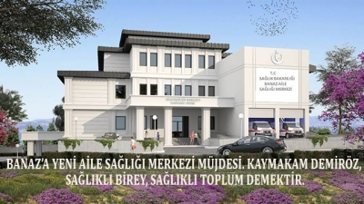 Banaz’a Yeni Aile Sağlığı Merkezi Müjdesi. Kaymakam Demiröz, Sağlıklı Birey, Sağlıklı Toplum Demektir.