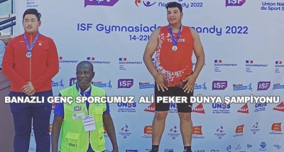 Banazlı Genç Sporcumuz Ali Peker Dünya Şampiyonu