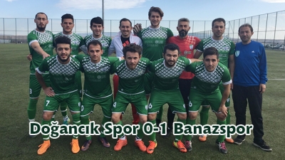 Banazspor Hedefine Koşuyor Doğancık Spor 0-1 Banazspor