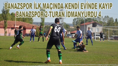 Banazspor İlk Maçında Kendi Evinde Kayıp