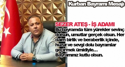 Bayramınız kutlu olsun.