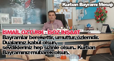 Bayramlar berekettir, umuttur, özlemdir. Dualarınız kabul olsun, sevdikleriniz hep sizinle olsun.. Kurban Bayramınız mübarek olsun.