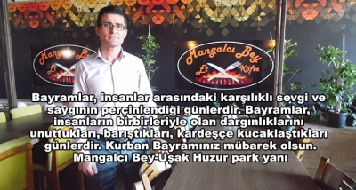 Bayramlar, insanlar arasındaki karşılıklı sevgi ve saygının perçinlendiği günlerdir. 